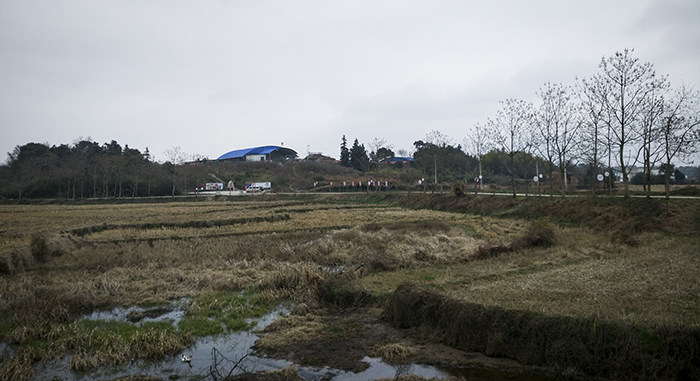 举世瞩目的海昏侯墓,位于南昌市新建县大塘坪乡观西村.