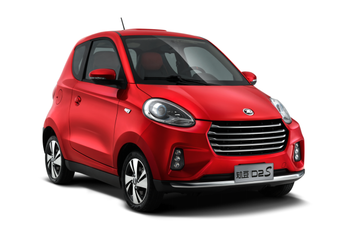 全新知豆d2s上市互联网功能整体升级