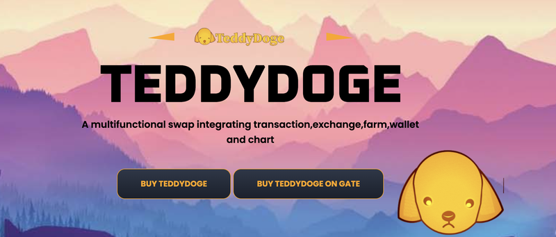 狗狗币衍生币teddydoge现拉地毯骗局 Rug Pull 项目方卷款超455万美元 蓝鲸财经